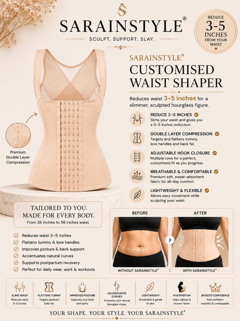 Customised waist shaper